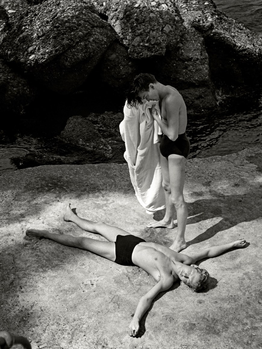 Herbert List After the Bath, Portofino, Italy, 1936&nbsp;&nbsp;&nbsp;