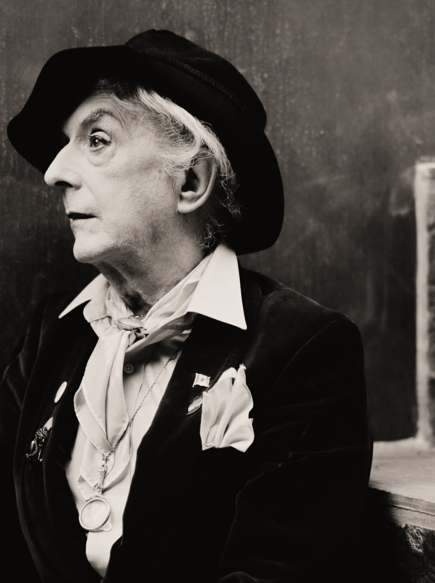 Quentin Crisp, Los Angeles, 1994, Archival Pigment Print