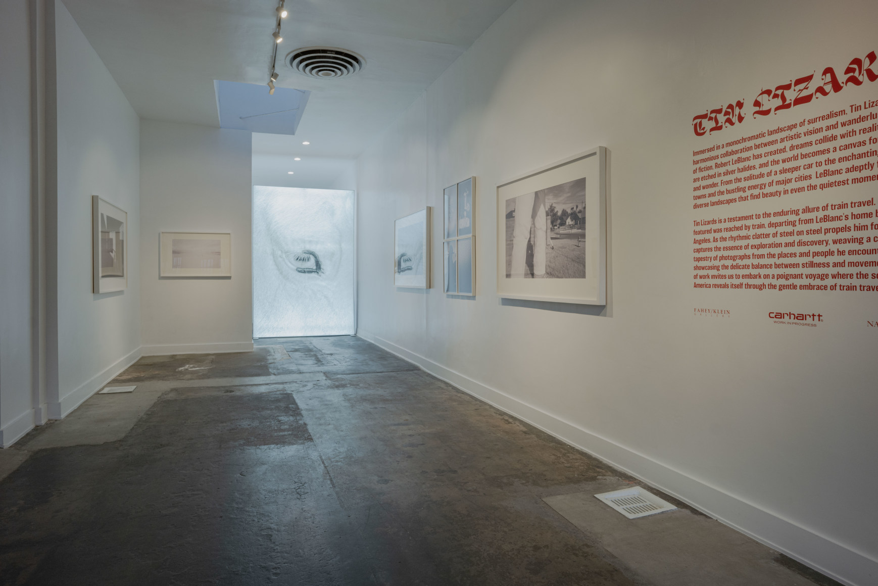 Robert LeBlanc: Tin Lizards, on display at Carhartt WIP 