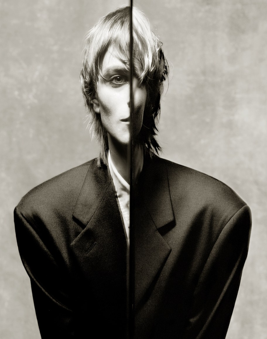 Man in Mirror, New York City, 1999