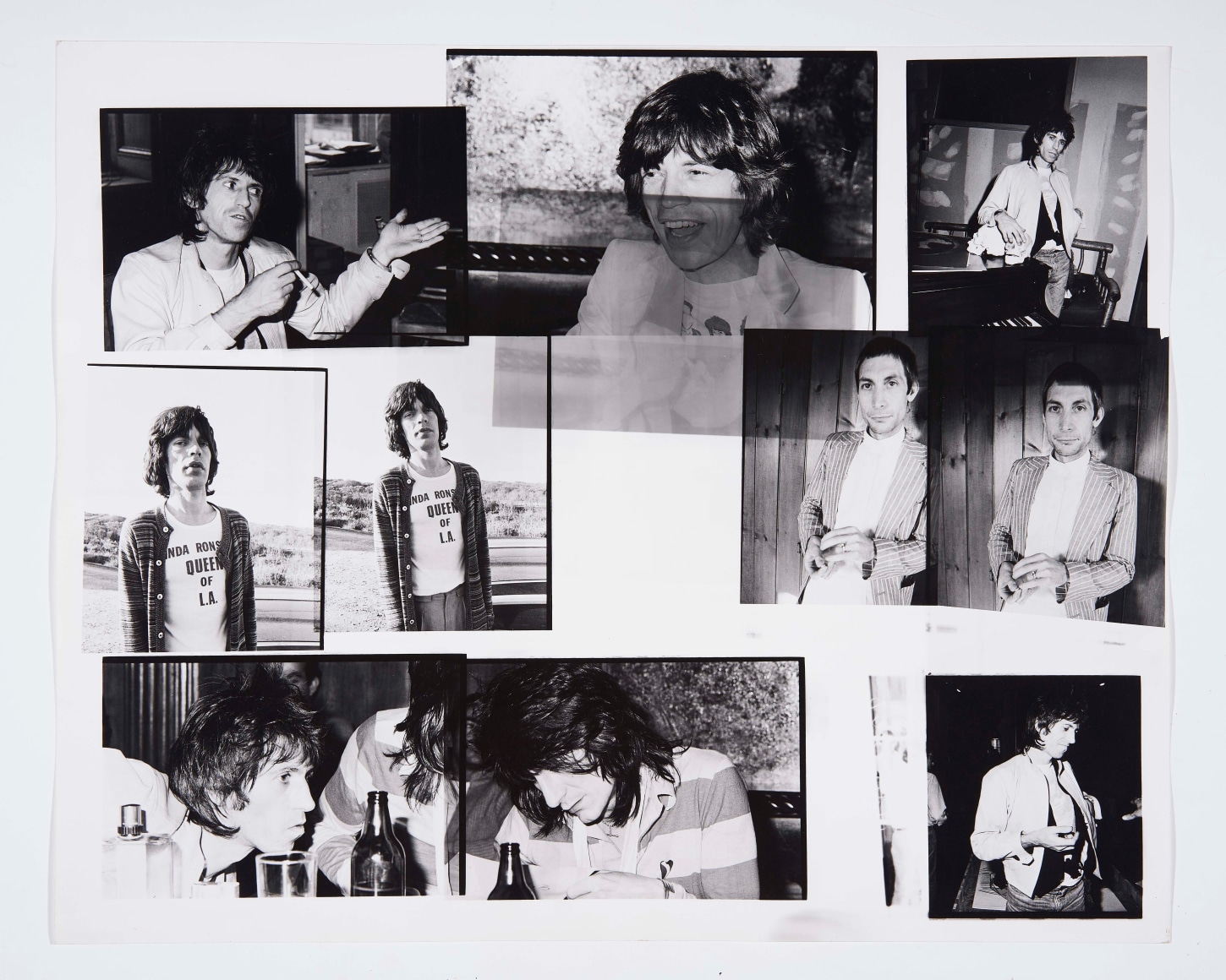Some Stones Collage, 1981, Silver Gelatin Photograph