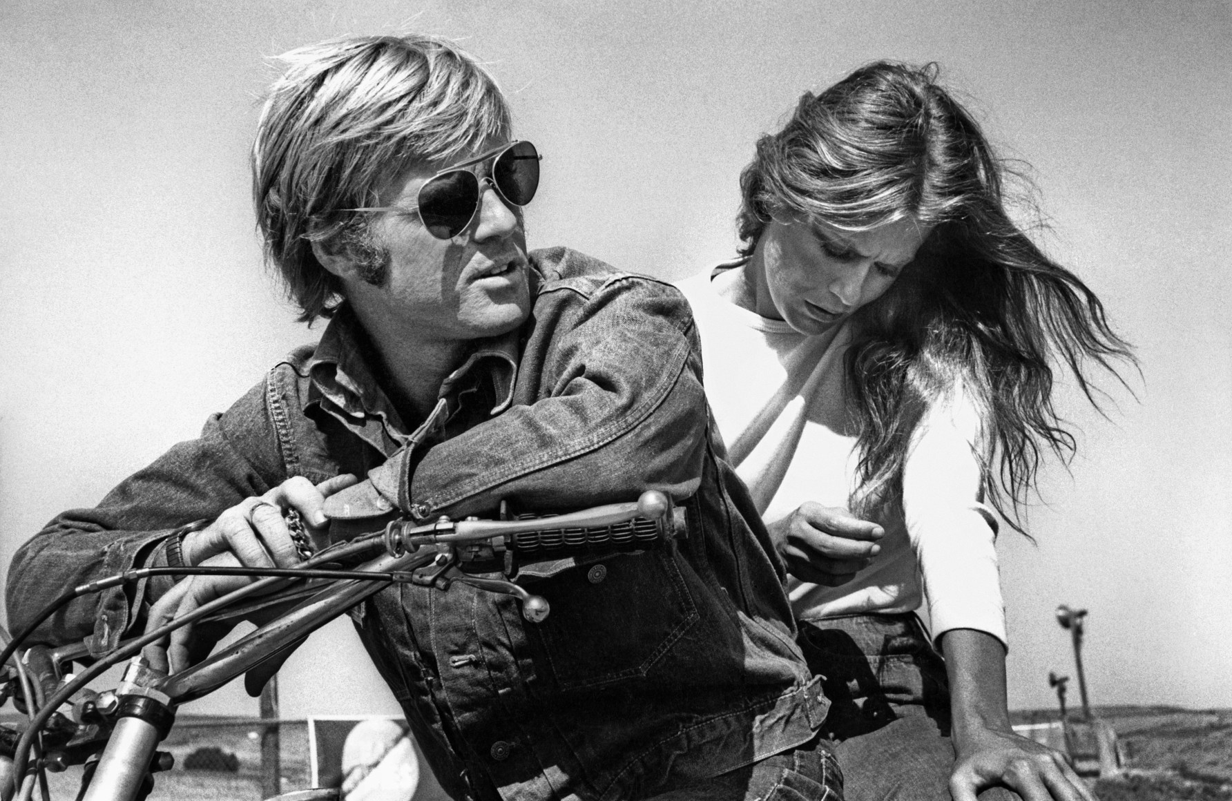 Robert Redford and Lauren Hutton, Sonoma, California, 1970