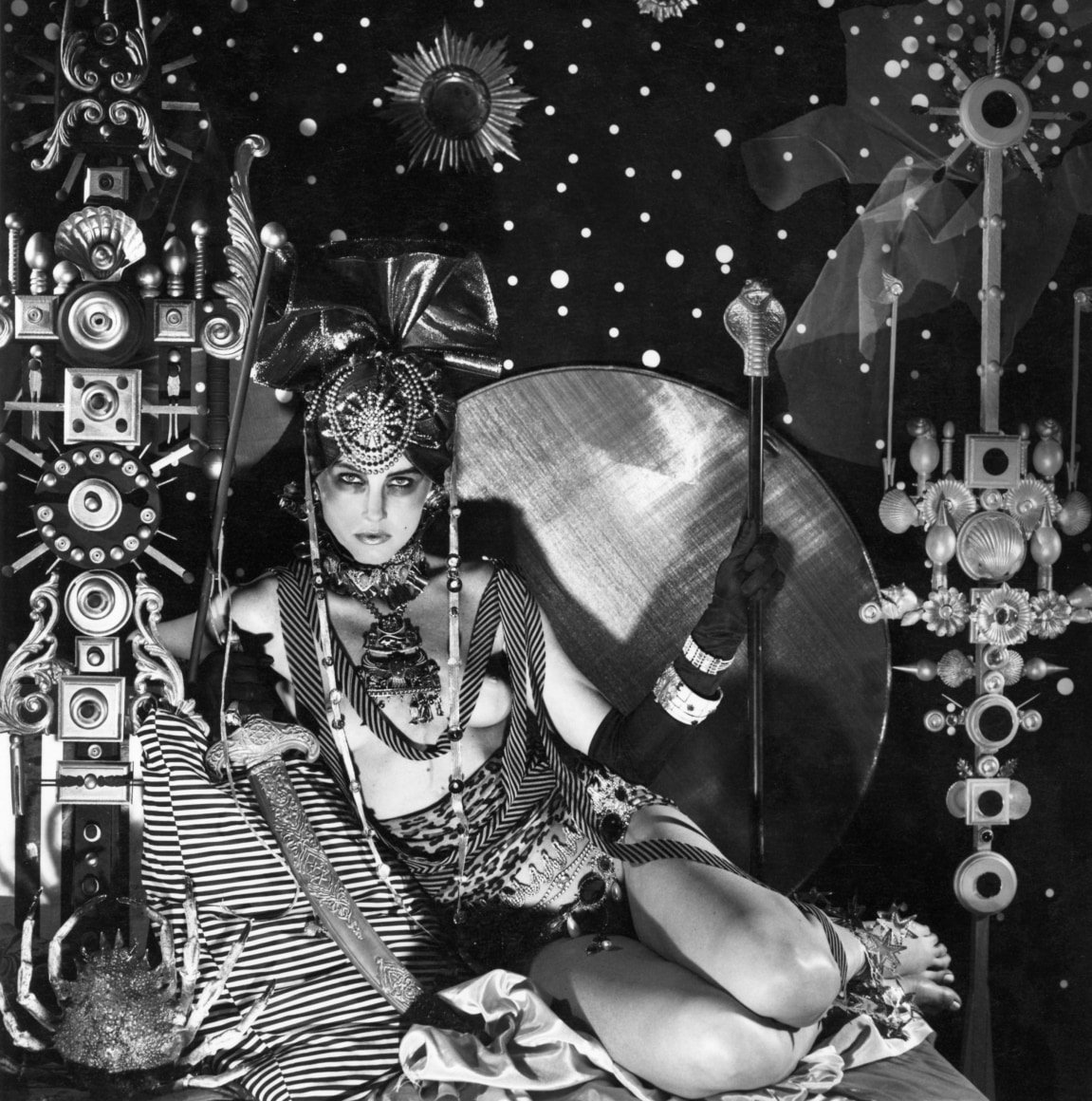 The Long Dwarted Return of the Pagan; "Pagan Beauty Reigns", 1990, Silver Gelatin Photograph