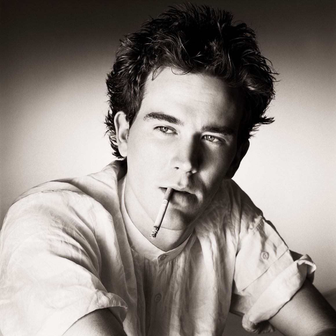 Timothy Hutton, Cigarette, 1983, Archival Pigment Print