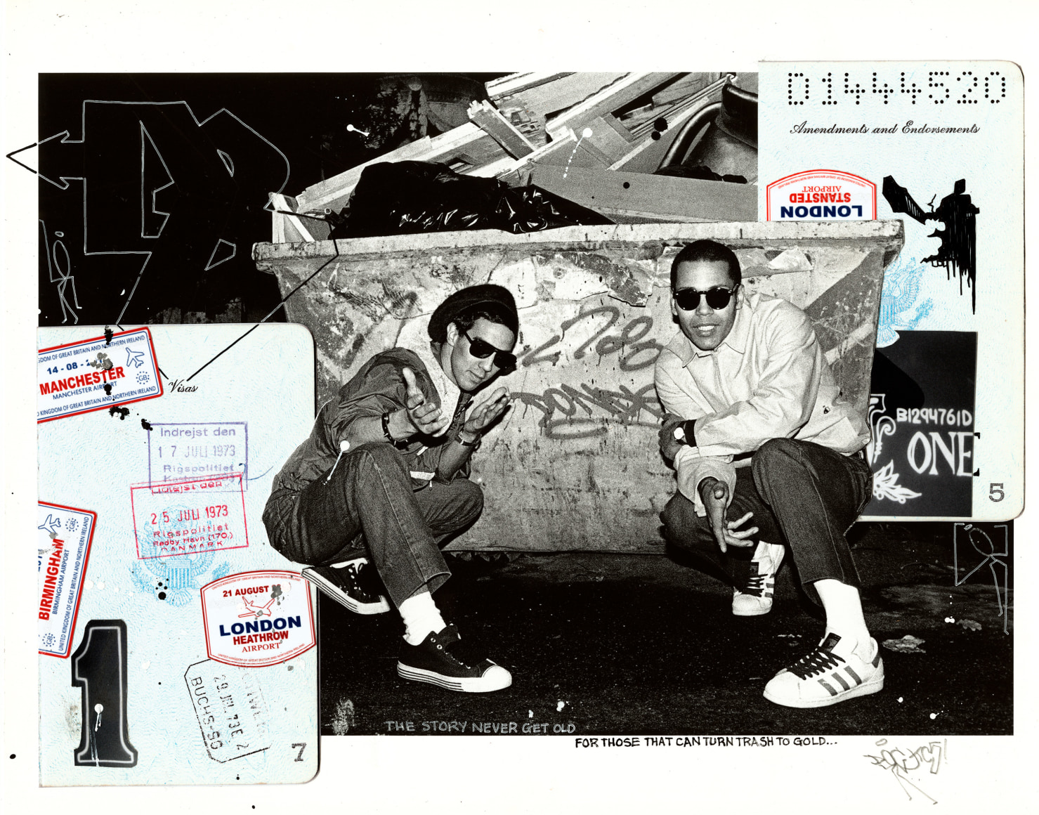 DOC TC5, Futura &amp;amp; Dondi White, 1982/2014, Archival Pigment Print