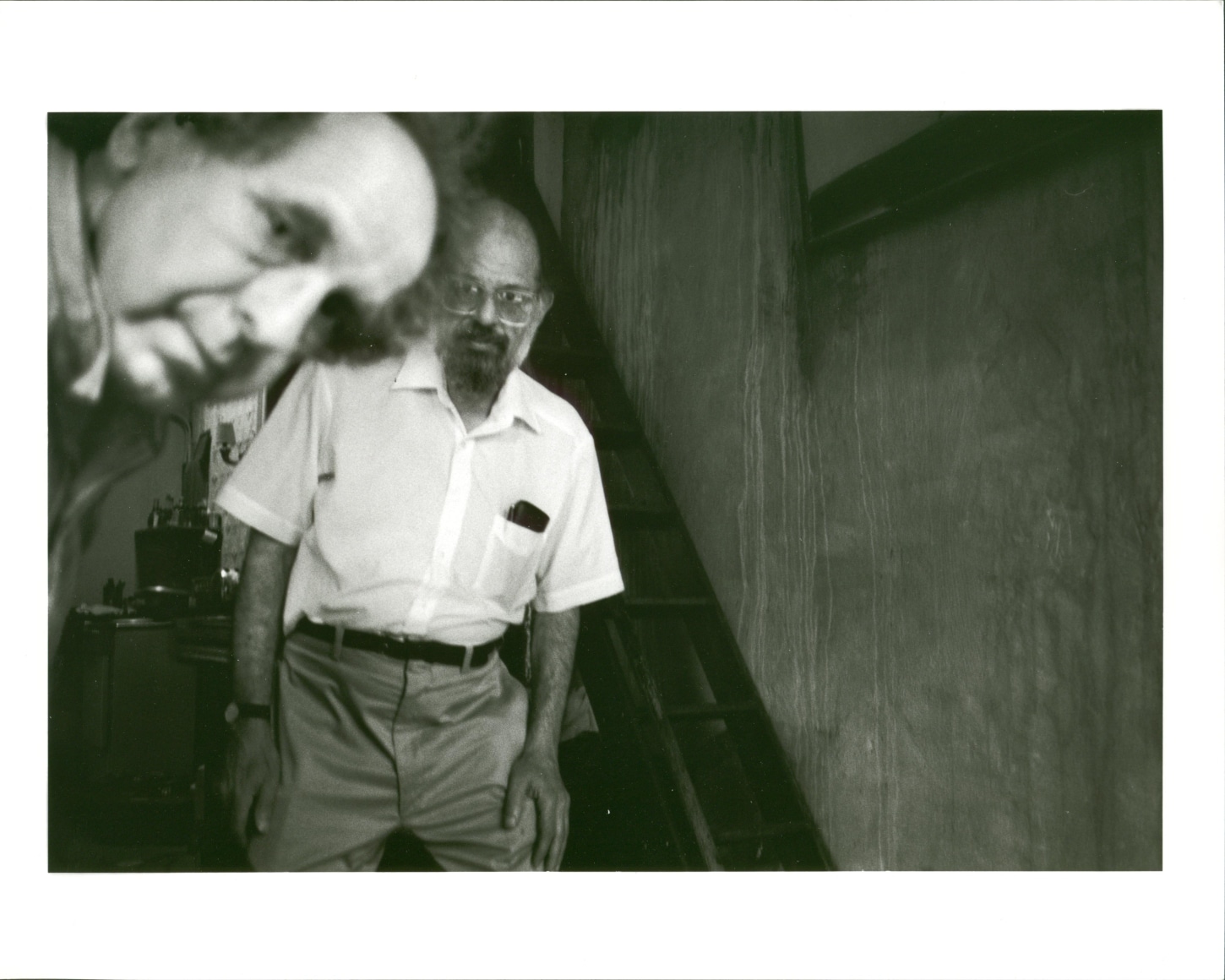 Robert Frank & Allen Ginsberg, August 10, 1986, Archival Pigment Print, Ed. of 25