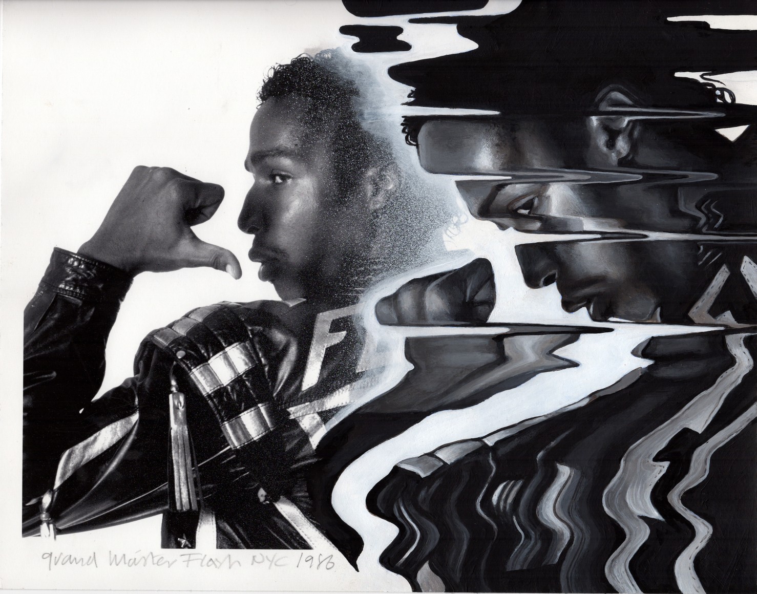 CYCLE, Grand Master Flash 1986/2018, Archival Pigment Print