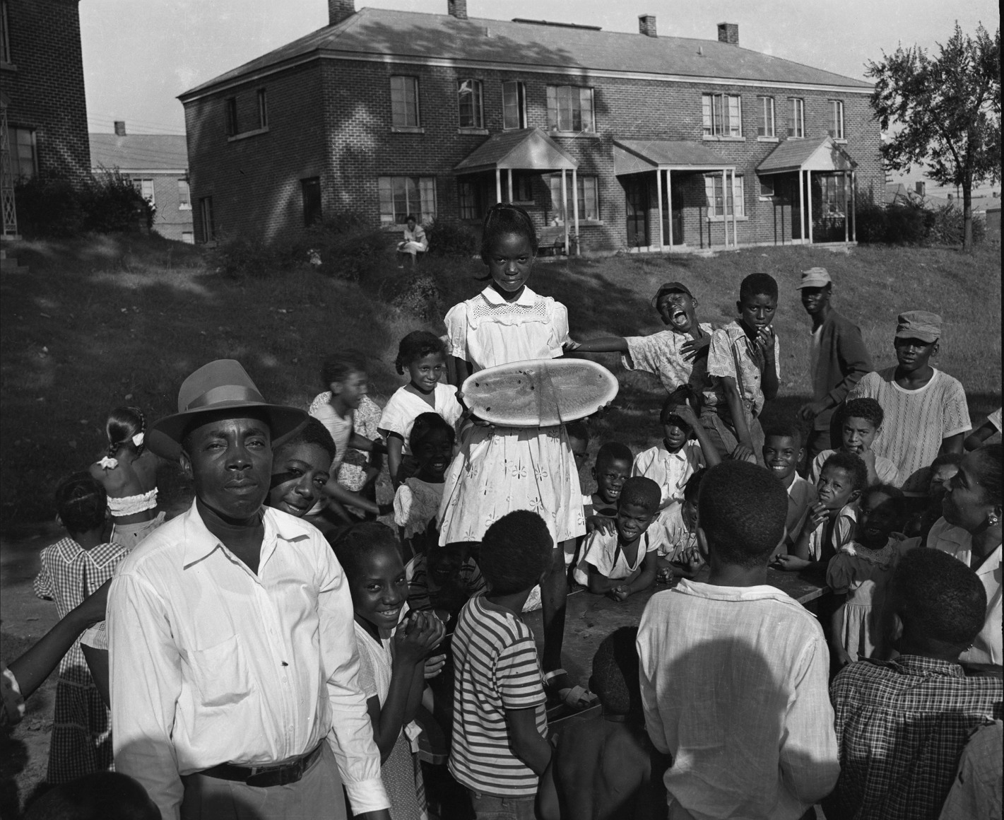 William H. Foote Homes, built for Black families just before the start of World War II, n.d., Archival Pigment Print