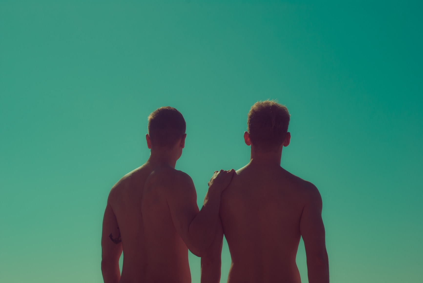 Manuel Moncayo  Edgar and Stefan in Sans Souci, n.d.  Archival Pigment Print    © Manuel Moncayo, courtesy of Little Black Gallery, London