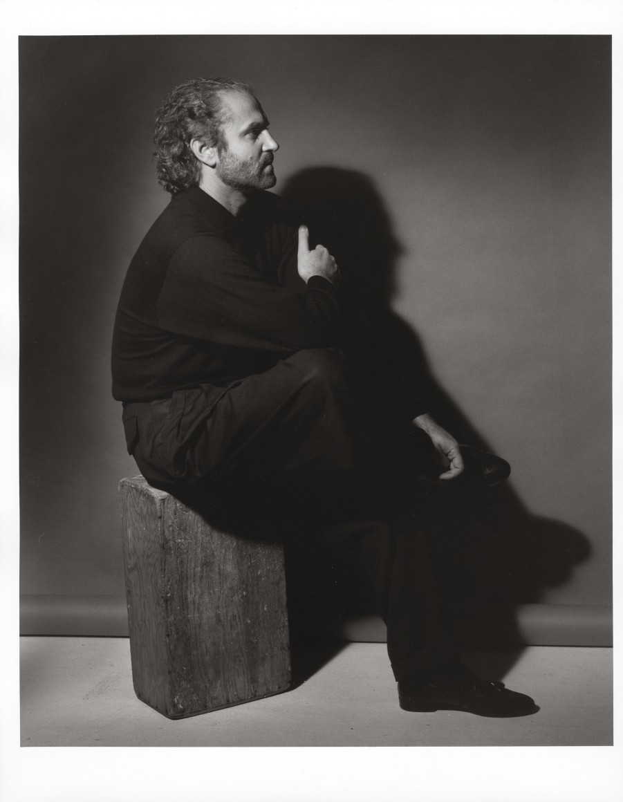 Gianni Versace, (b), Los Angeles, 1990, Silver Gelatin Photograph, Ed. of 2