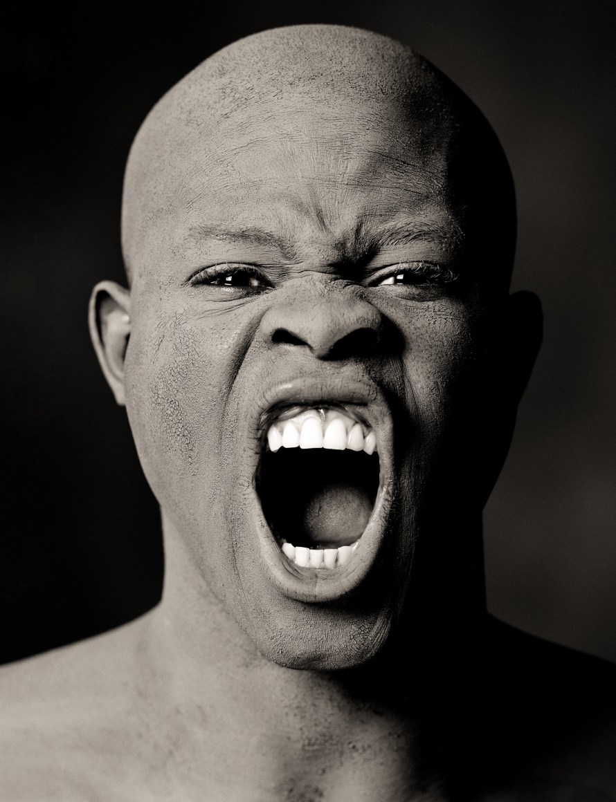 Djimon Hounsou, Los Angeles, 1991, Archival Pigment Print