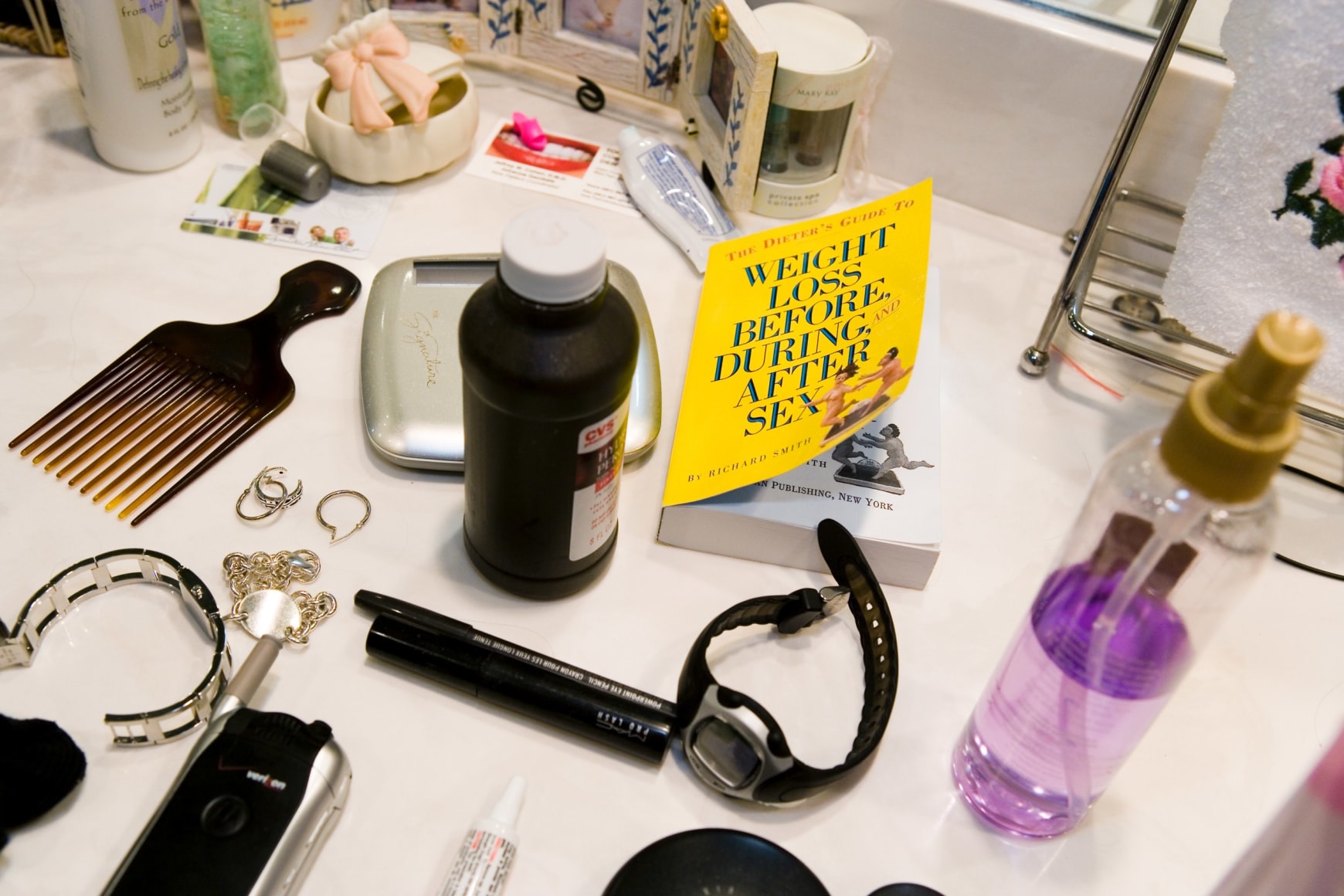 The Vanity in Alisa's Bathroom, Lake Worth, Florida, 2005, Archival Pigment Print