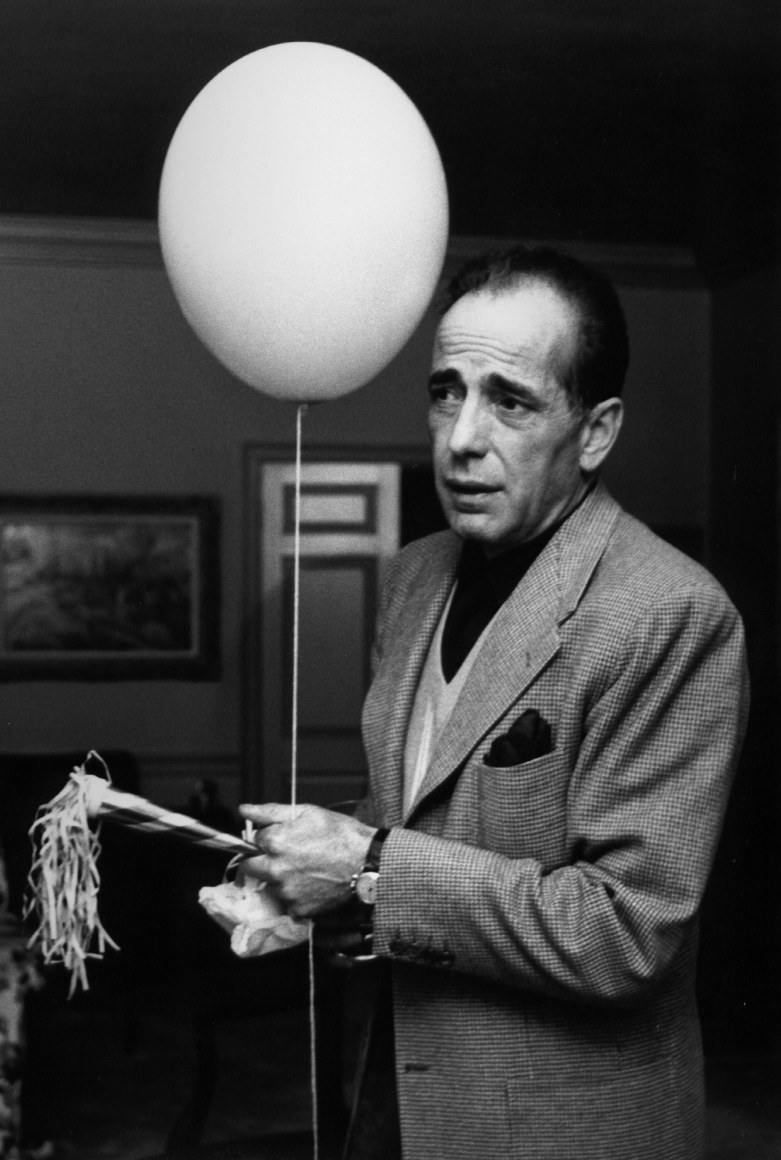Humphrey Bogart at Liza Minelli's sixth birthday party held at Ira Gershwin's home, 1952, Archival Pigment Print