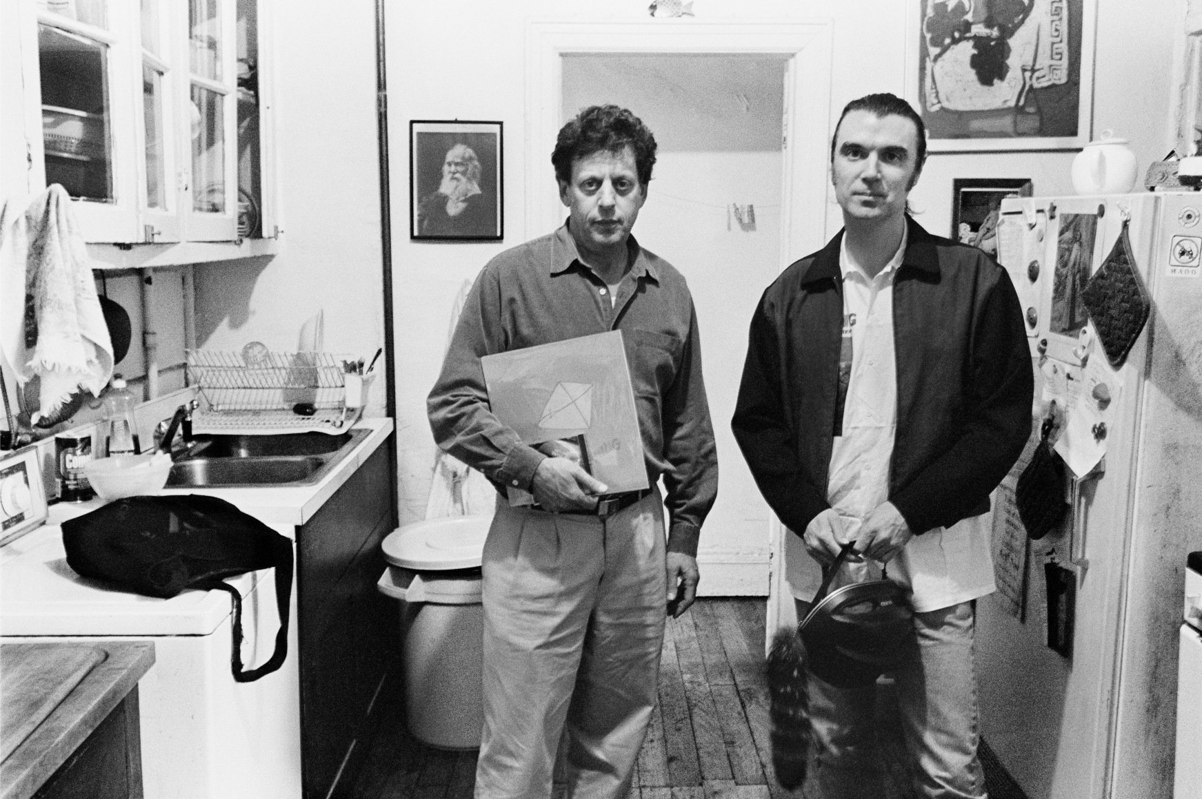 Philip Glass and David Byrne, Ginsberg's Kitchen, April 14, 1994, Archival Pigment Print, Ed. of 25