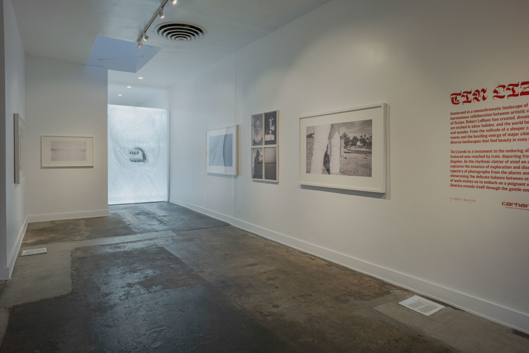 Robert LeBlanc: Tin Lizards, on display at Carhartt WIP 