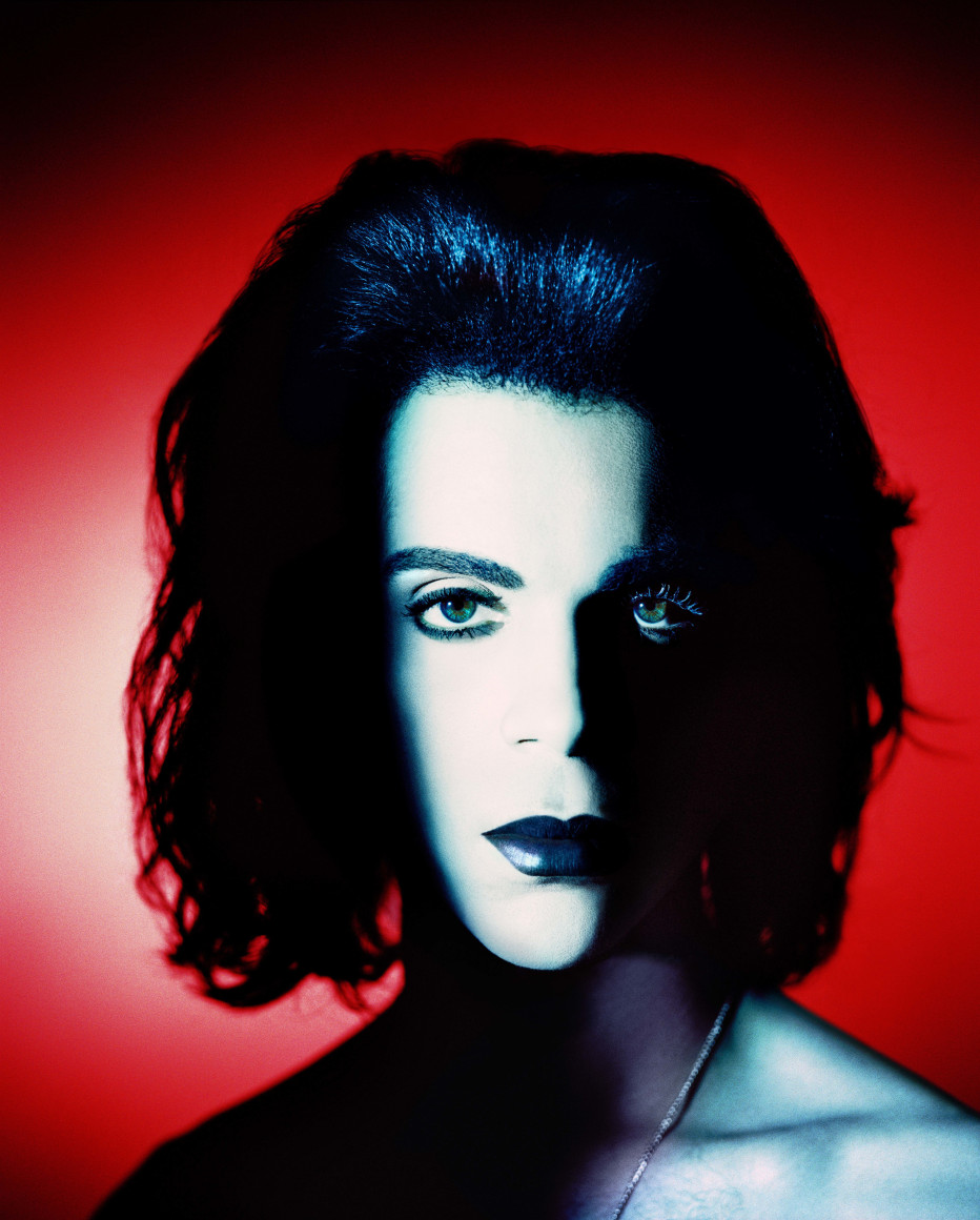 Prince, Portrait in Psychedelic Colors, 1988, Archival Pigment Print