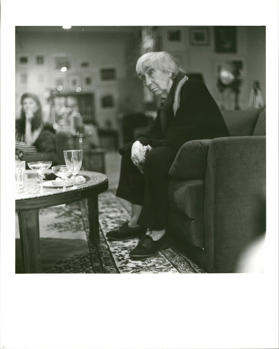 Allen Ginsberg Berenice Abbott, May 14, 1985