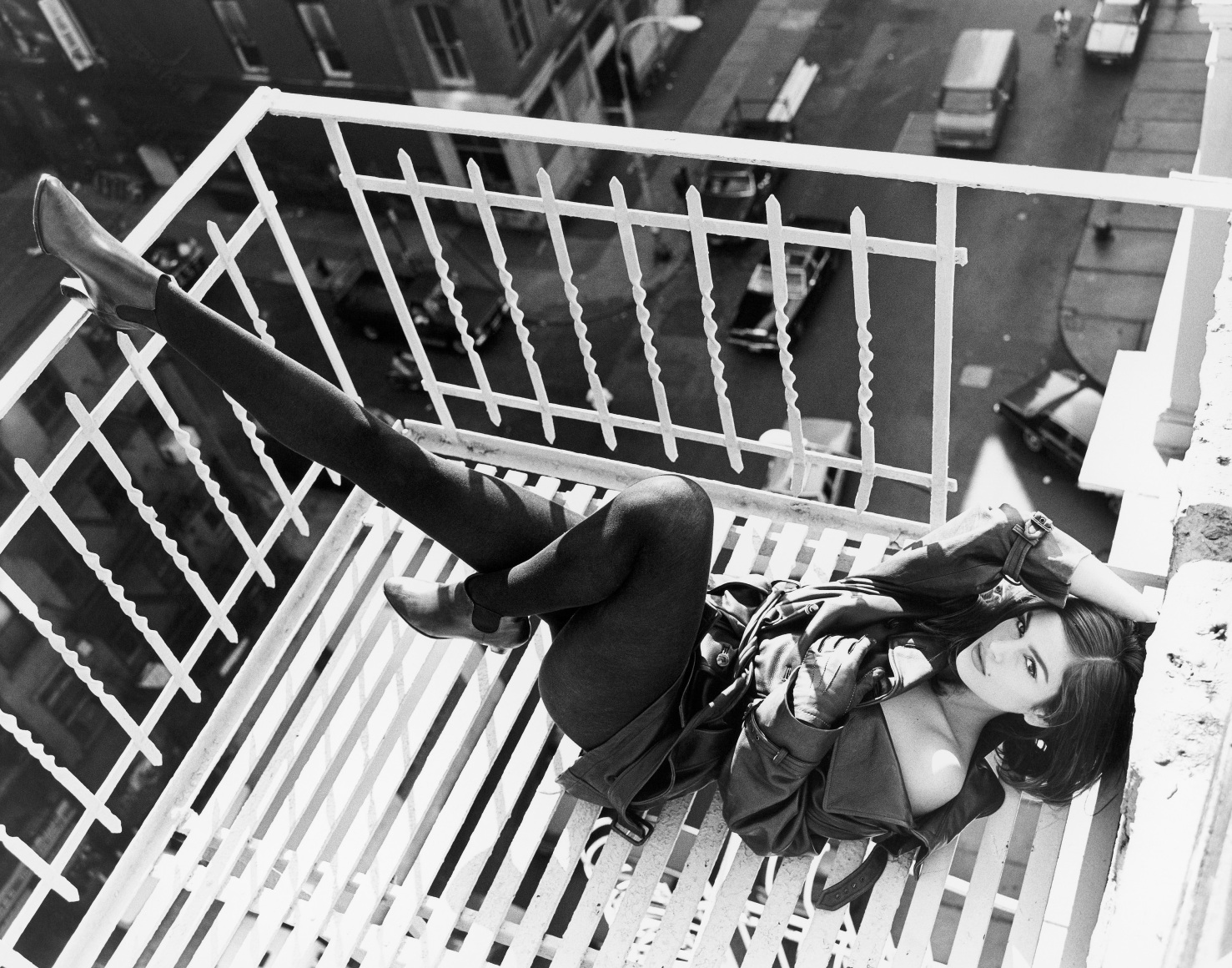 Cindy Crawford, NYC, Vogue France, 1990, Silver Gelatin Photograph