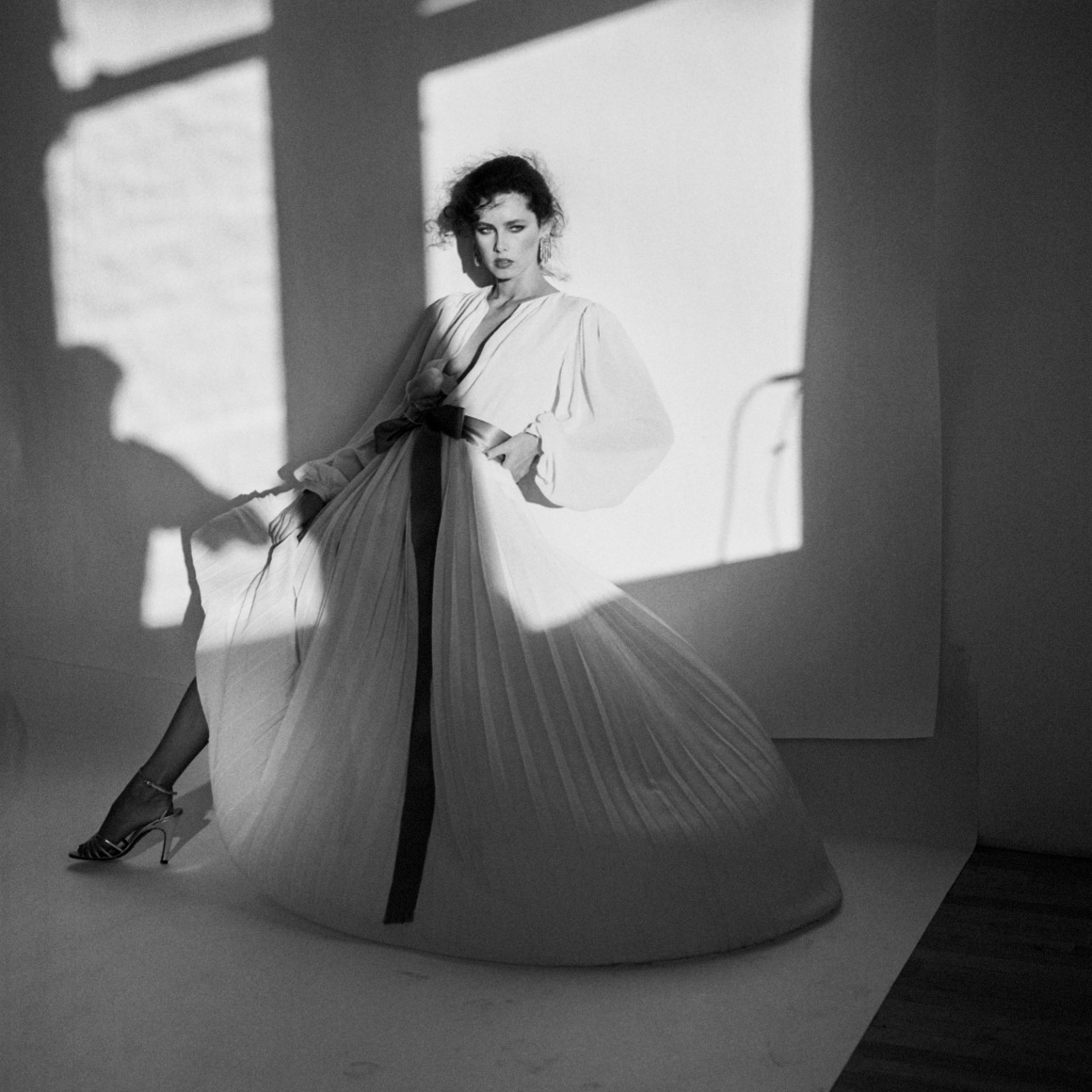 Dayle Haddon, NYC, Vogue, 1977, Silver Gelatin Photograph