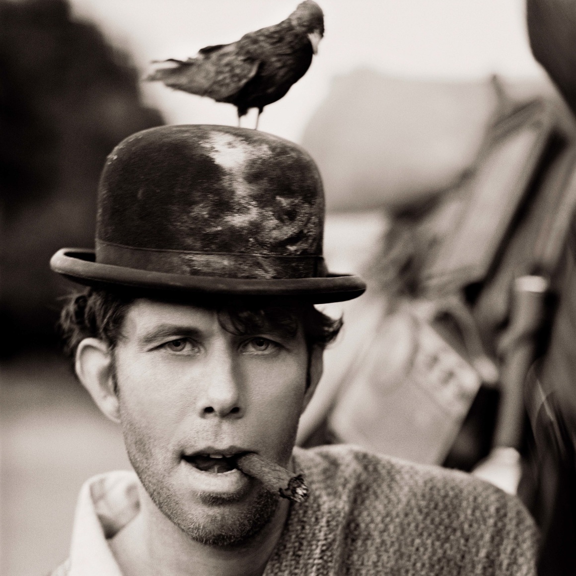 Tom Waits, Bird, Los Angeles, 1986, Archival Pigment Print