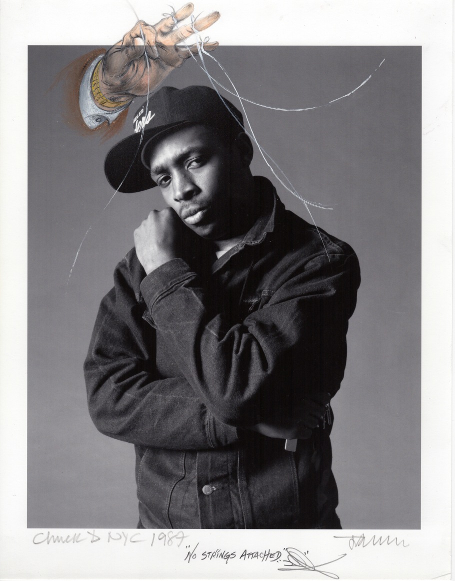 LEE QUINONES, Chuck D, 1987/2017, Archival Pigment Print