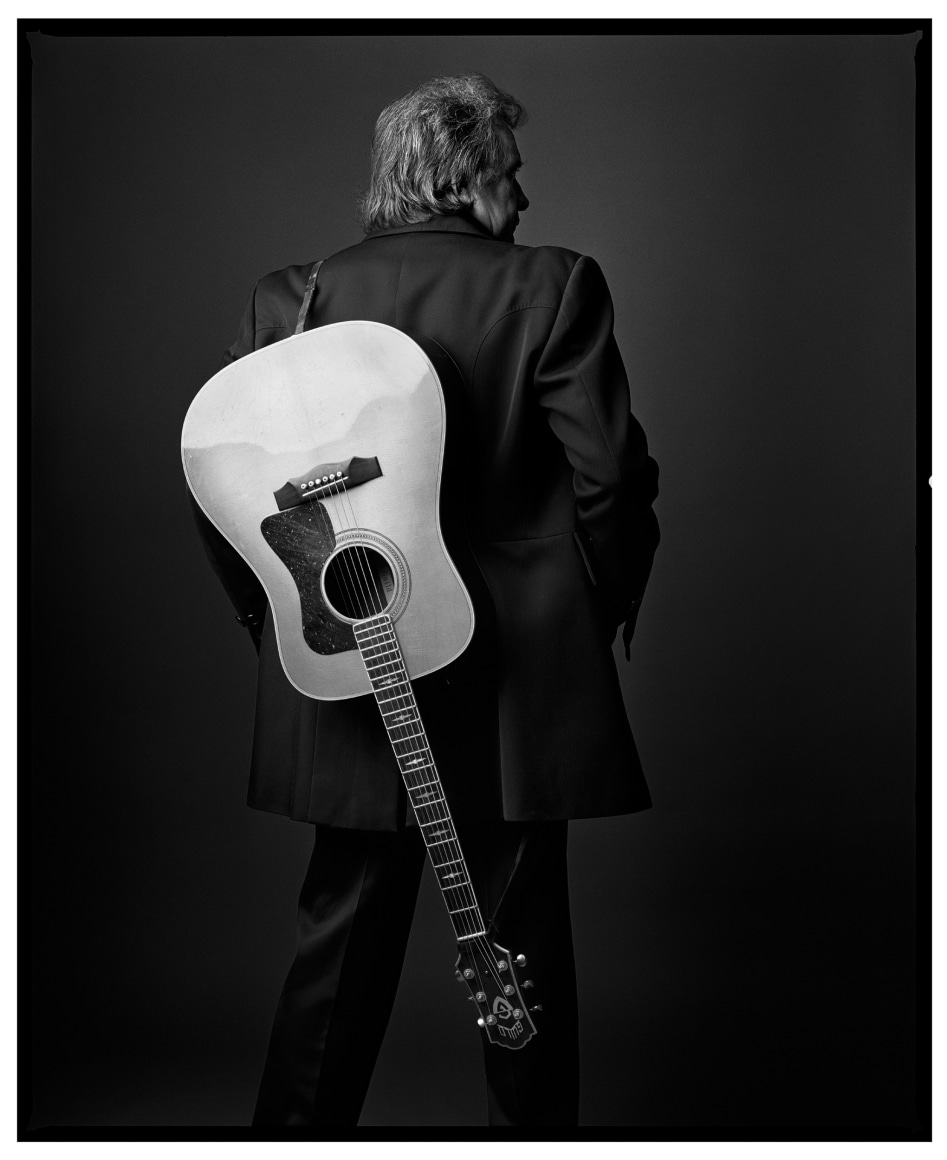 Johnny Cash, Las Vegas, NV,&nbsp;1992, 24 x 20 inches, Platinum Palladium Photograph, Ed. of 15