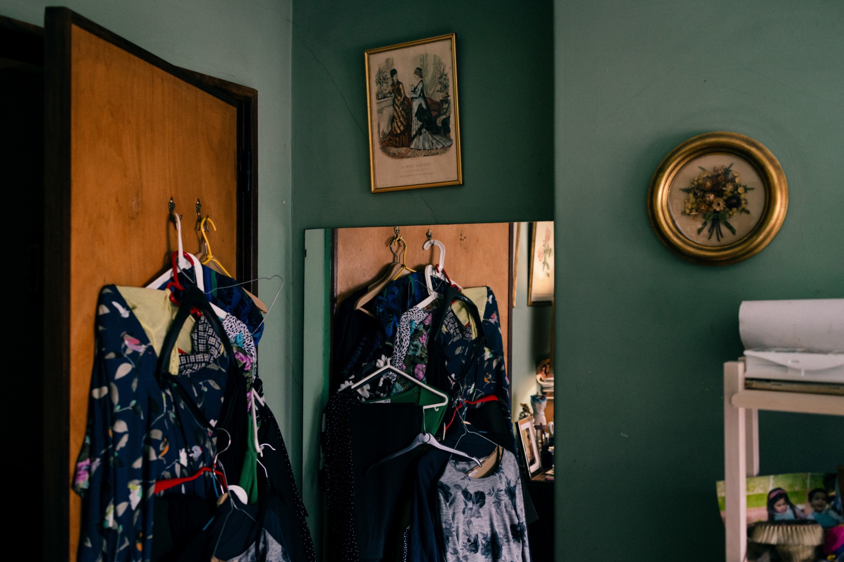 The clothes of the elderly lady cared for by Ana Maria Jeremias. Lisbon, Portugal, 2024