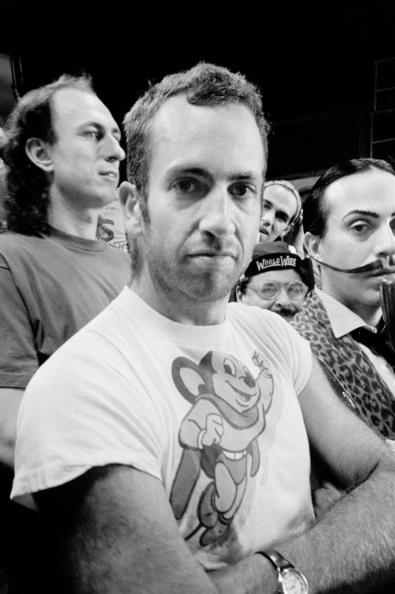 Kenny Scharf, B-52s PSA for AMFAR Shoot, May 6, 1989, Archival Pigment Print, Ed. of 25