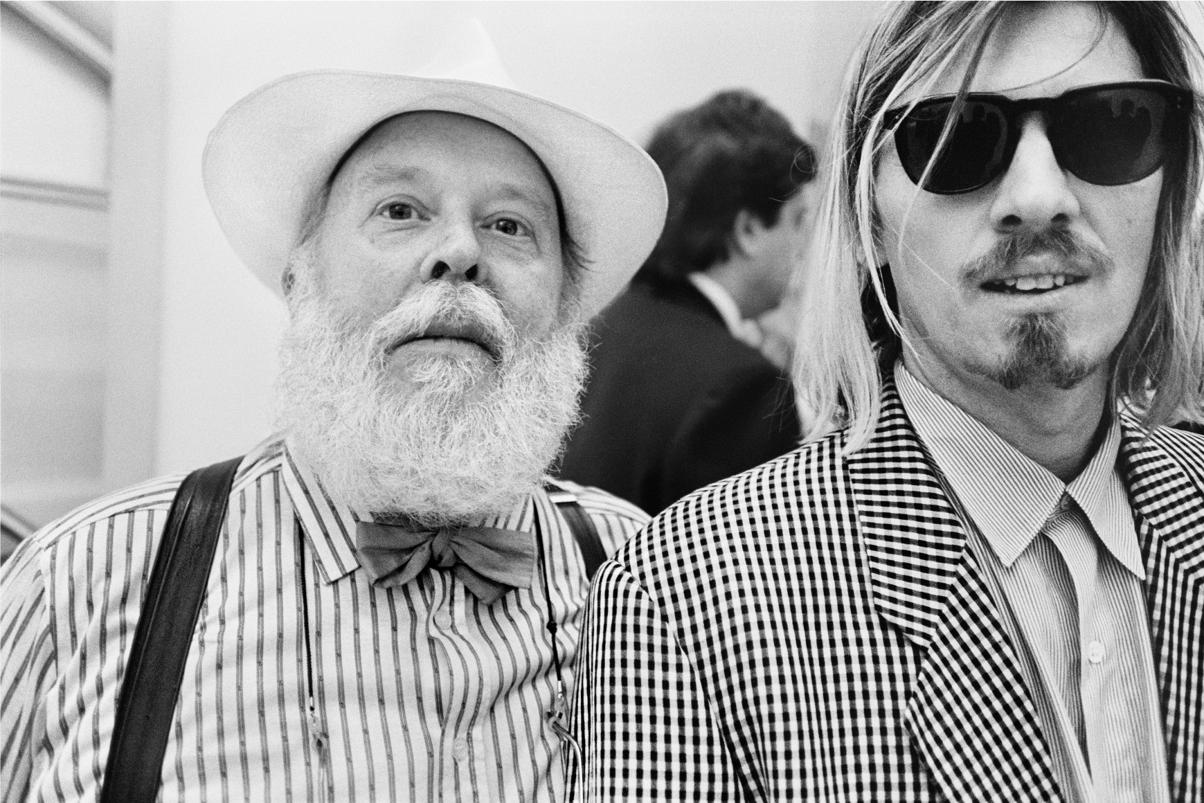 Geldzhaler and Makos, James Rosenquist show at Gagosian Gallery, Madison Ave, May 3, 1992, Archival Pigment Print