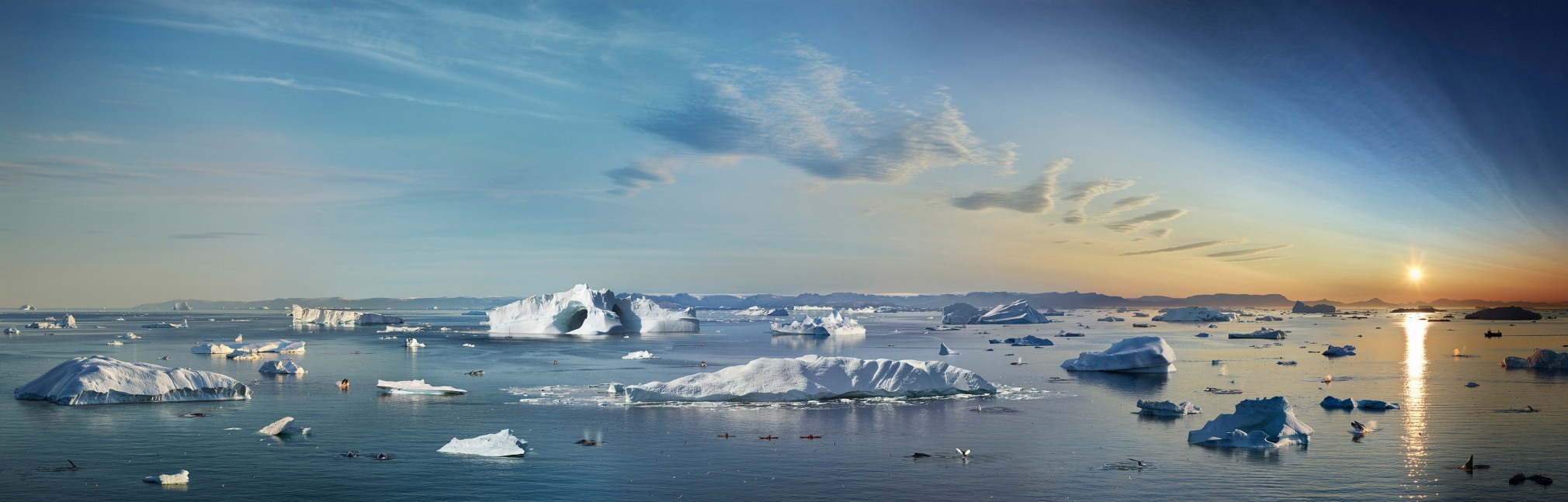 The Great July Melt, Ilulissat, Greenland,&nbsp;2019, C-Type Print