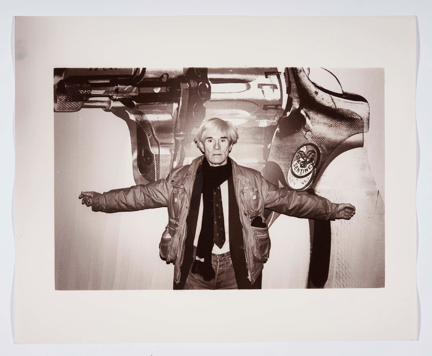 Andy in Milan, 1983, Silver Gelatin Photograph
