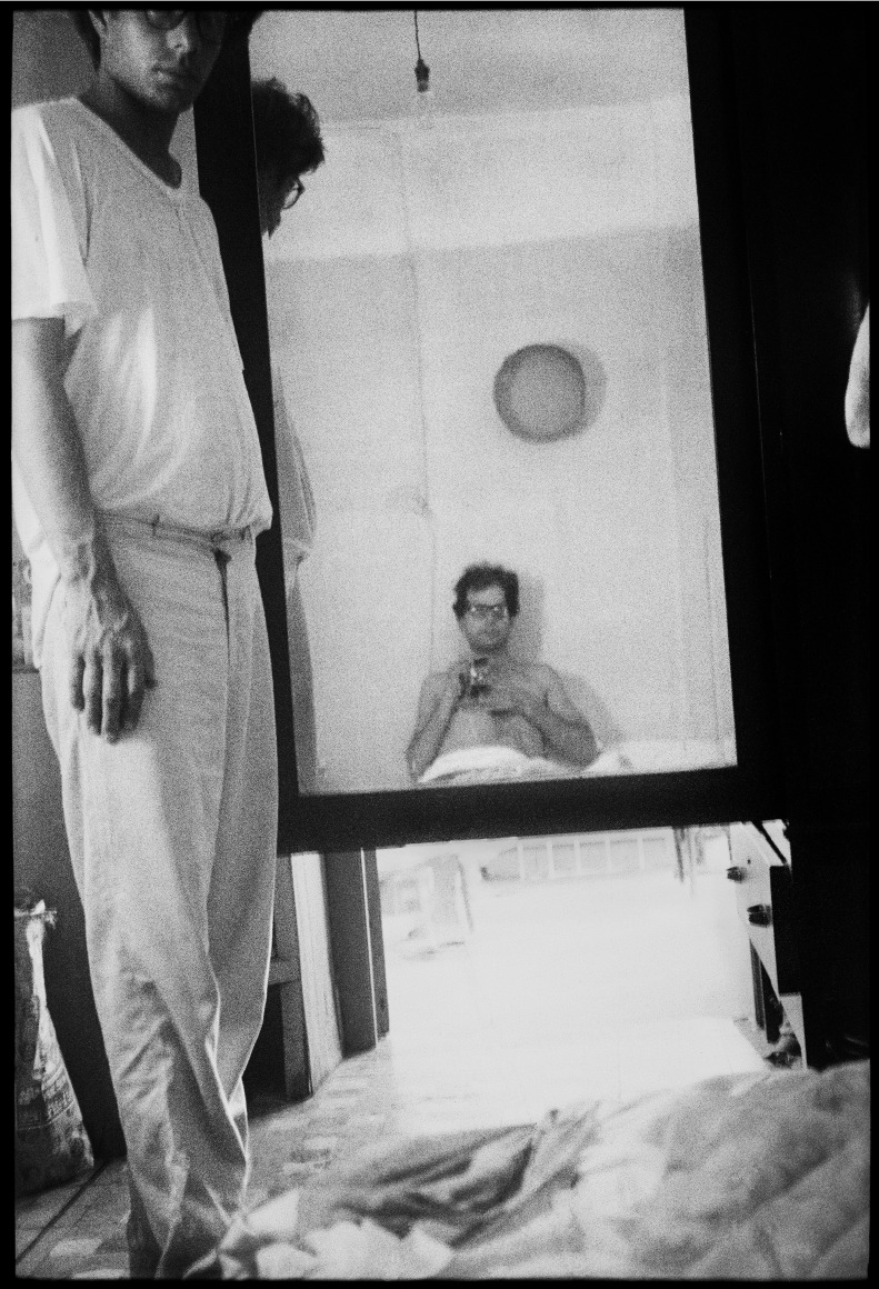 Orlovsky and Ginsberg, Mirror, June, 1961, Archival Pigment Print, Ed. of 25