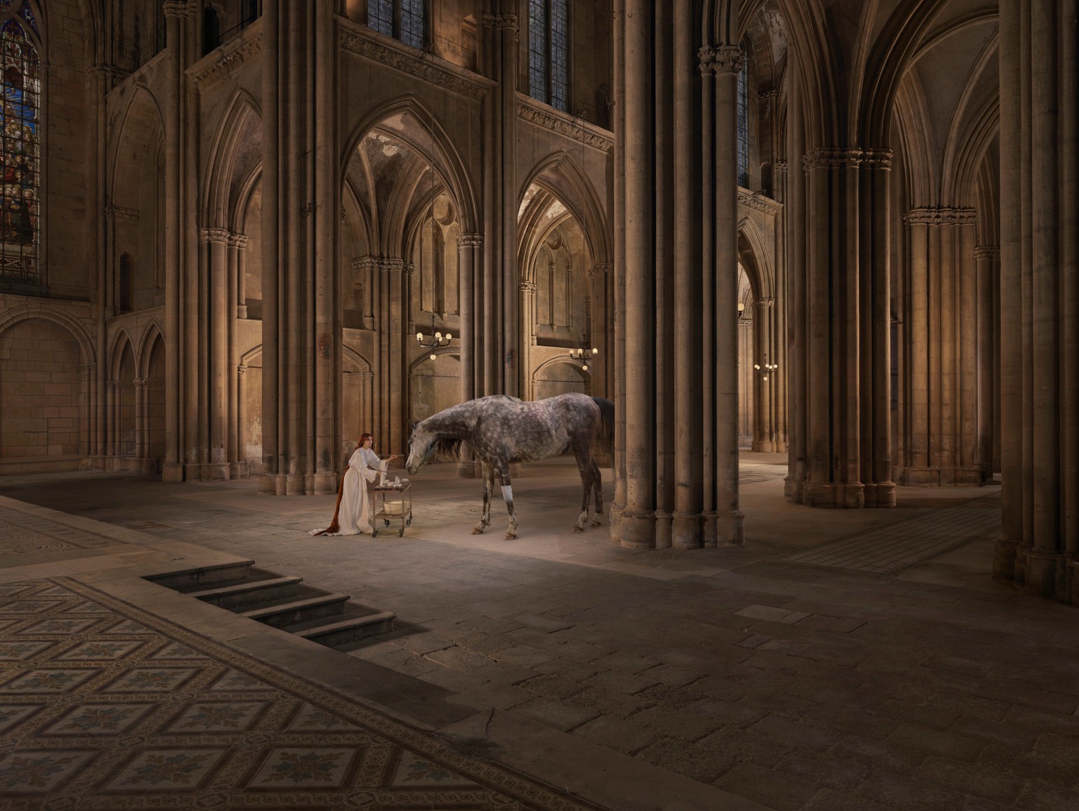 Basilique Saint-Vincent, 2022, Archival Pigment Print