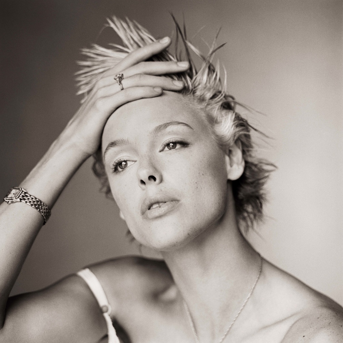 Brigitte Nielsen, Without Makeup I, Los Angeles, 1986, Archival Pigment Print