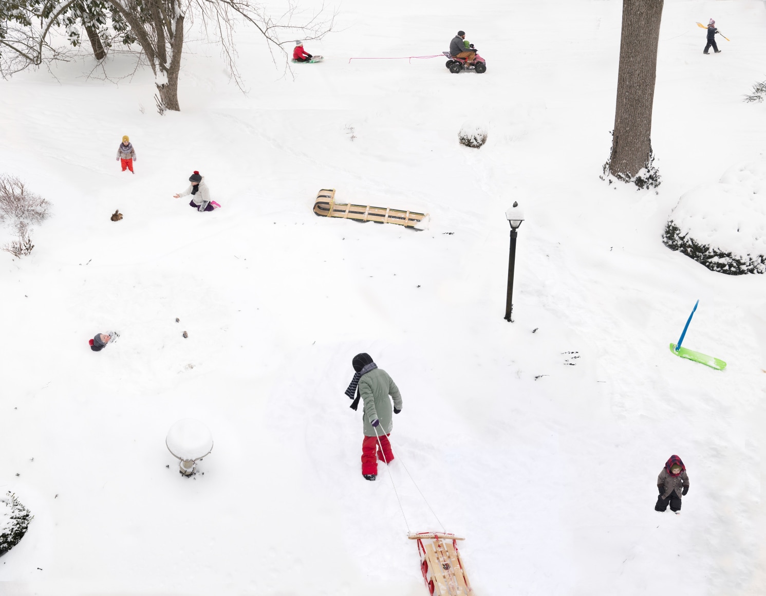 Snow Days, 2021, Archival Pigment Print