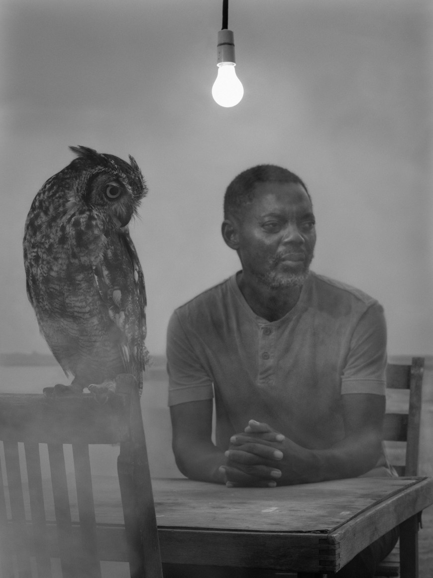 Shepherd and Matagat, Kenya, 2020, Archival Pigment Print