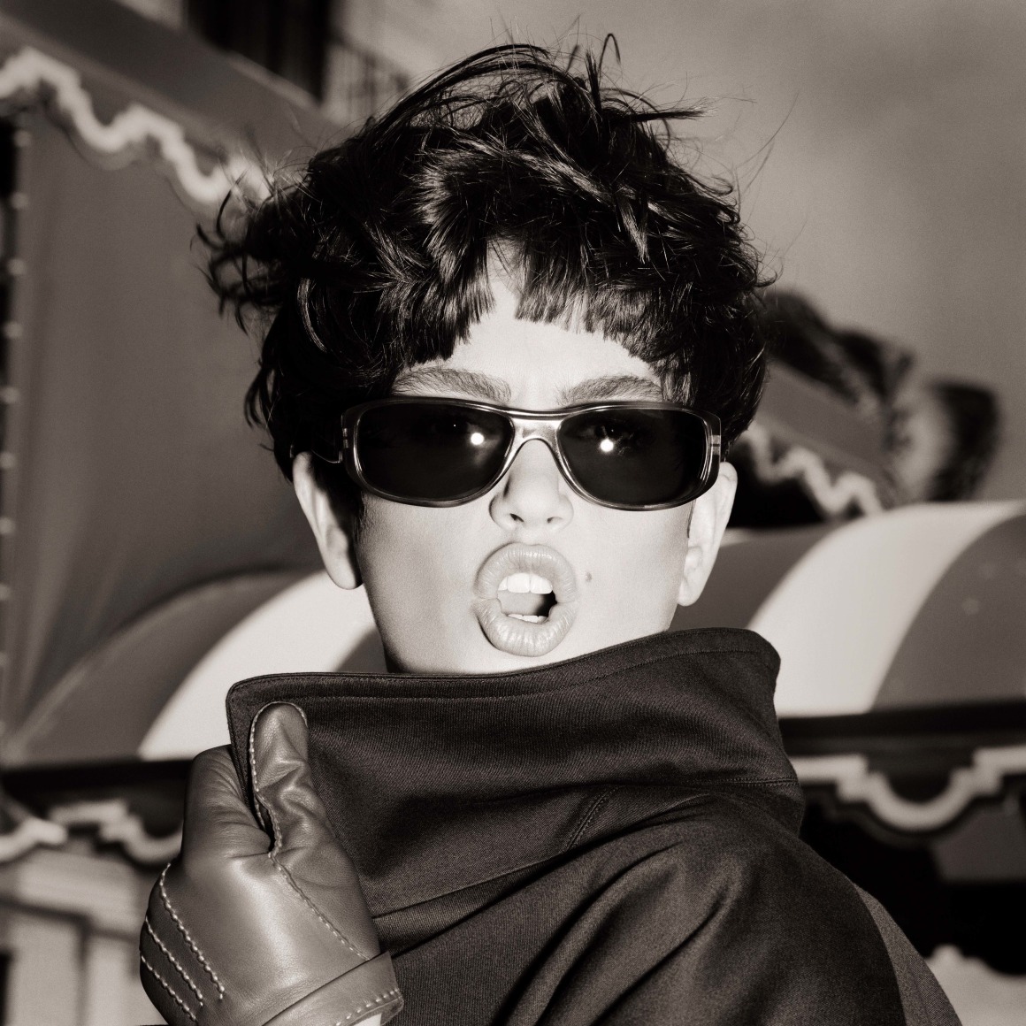 Cindy Crawford, Paparazzi Portrait, Los Angeles, 1989, Archival Pigment Print