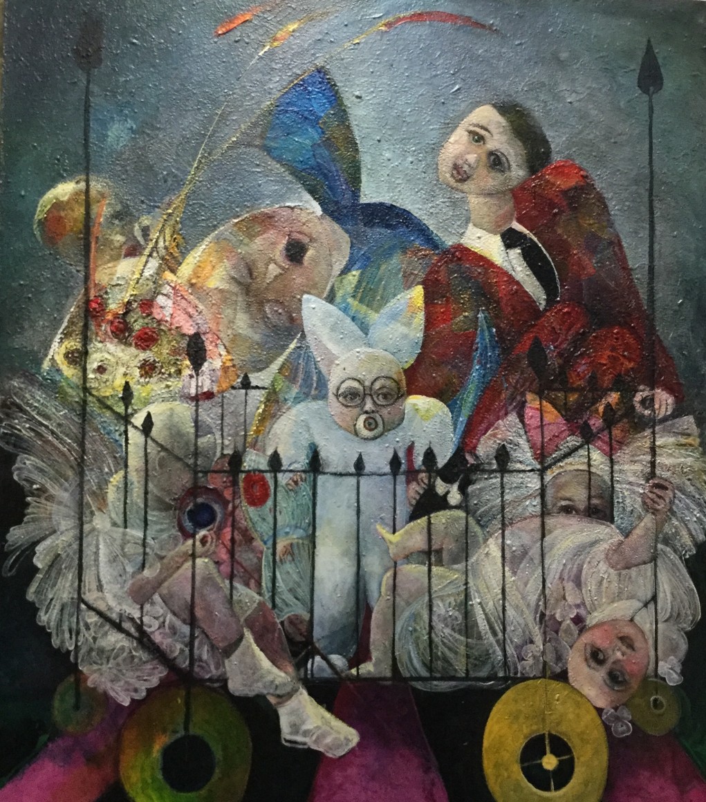 Growing Pains, 2017, Acrylic on canvas