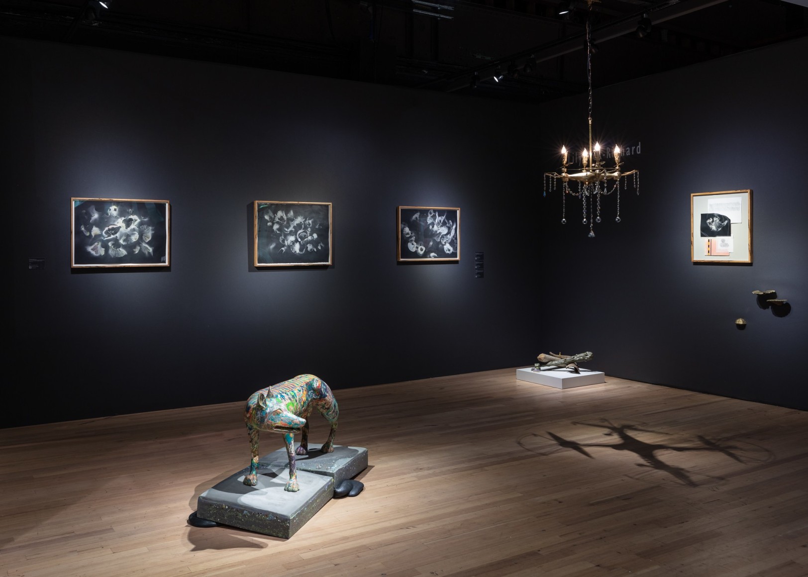 Installation view of Lily Cox-Richard's work at the ADAA The Art Show, as presented by Hirschl & Adler Modern, November 3 – 6, 2022