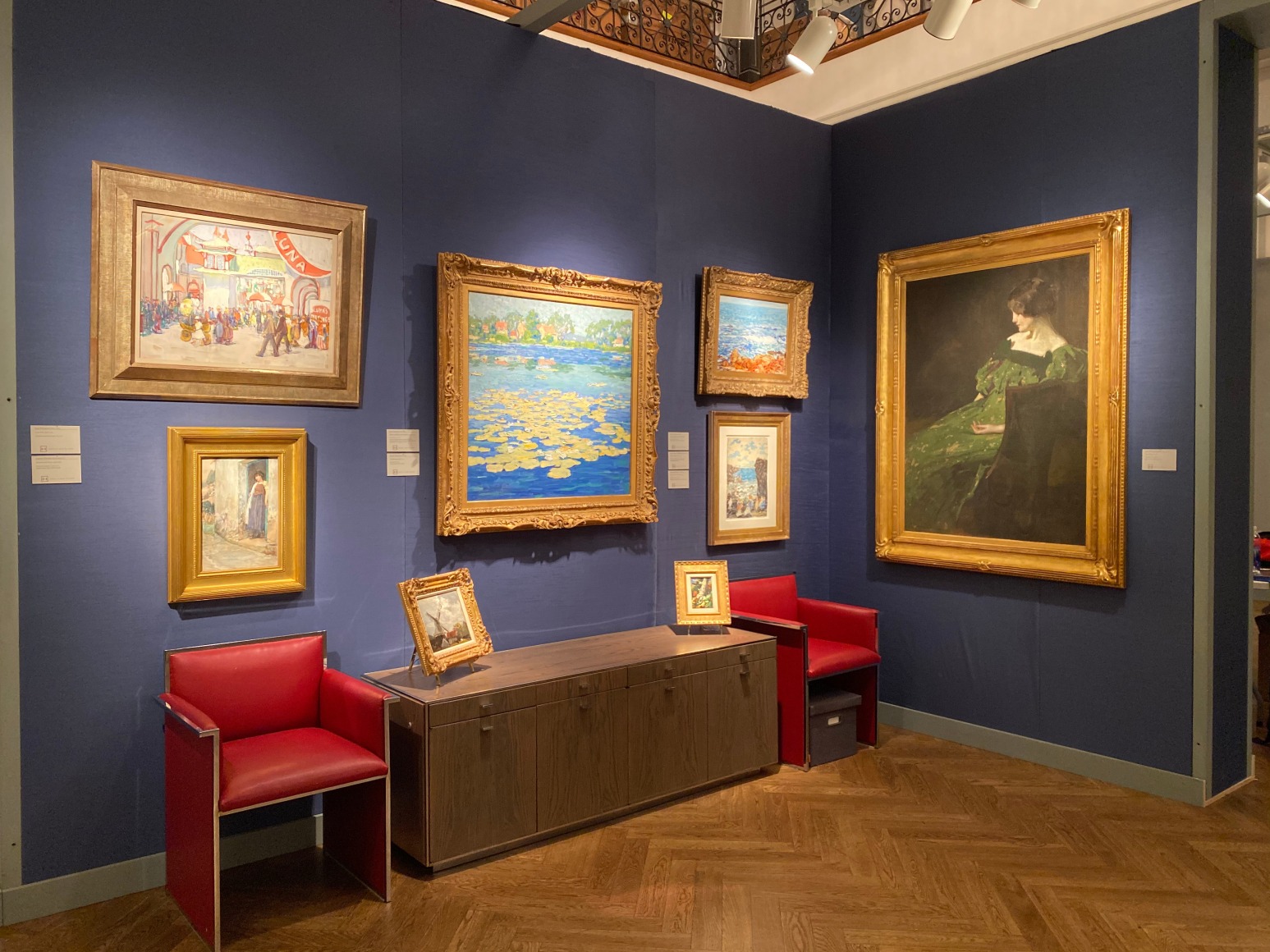 Booth installation at The American Art Fair 2019