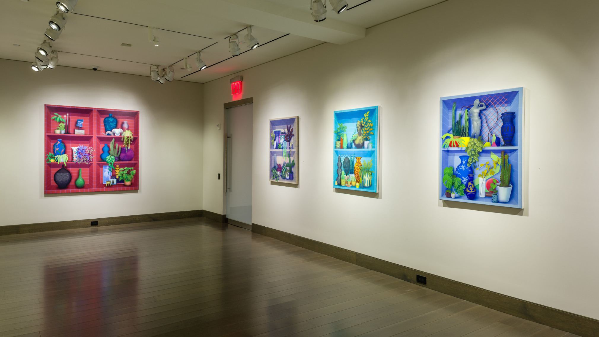 installation view of Robert Minervini New Monuments at Hirschl & Adler Modern, March 14 - April 20, 2019
