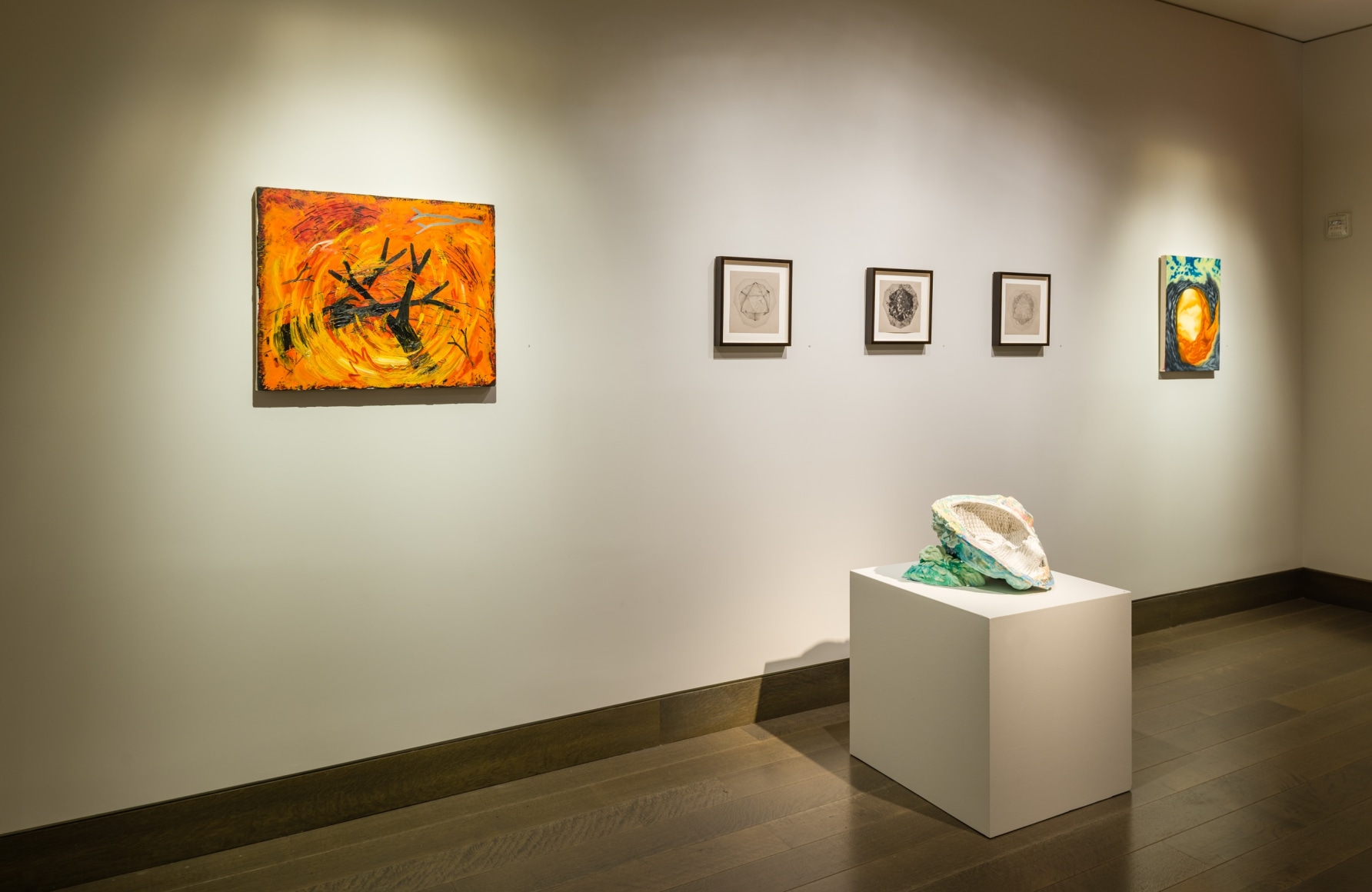 installation view of "Our Secret Fire" at Hirschl & Adler Modern, September 9 - October 8, 2021