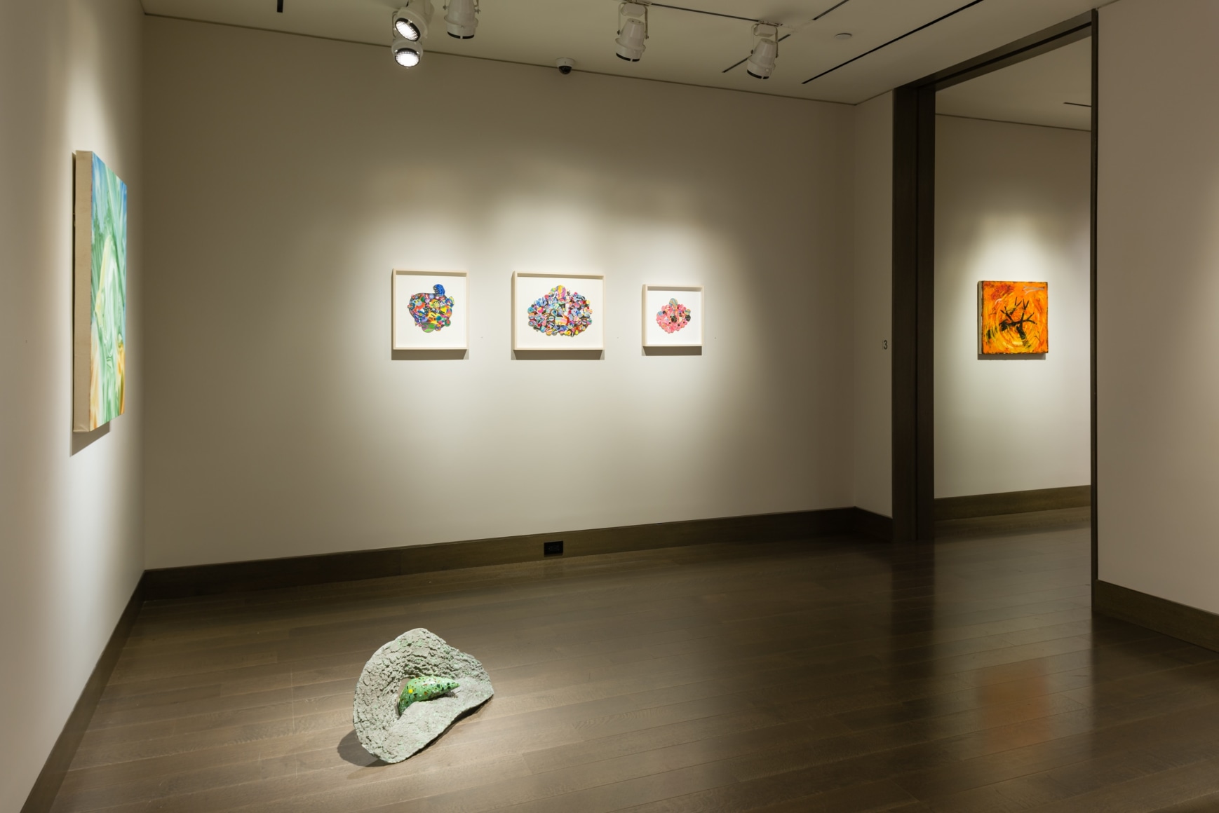 installation view of "Our Secret Fire" at Hirschl & Adler Modern, September 9 - October 8, 2021