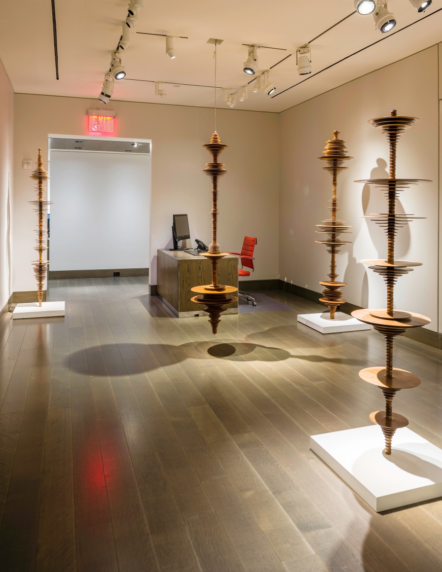 installation view of Elizabeth Turk, &quot;Tipping Point - Echoes of Extinction&quot; at Hirschl &amp; Adler Modern, October 1 - November 20, 2020