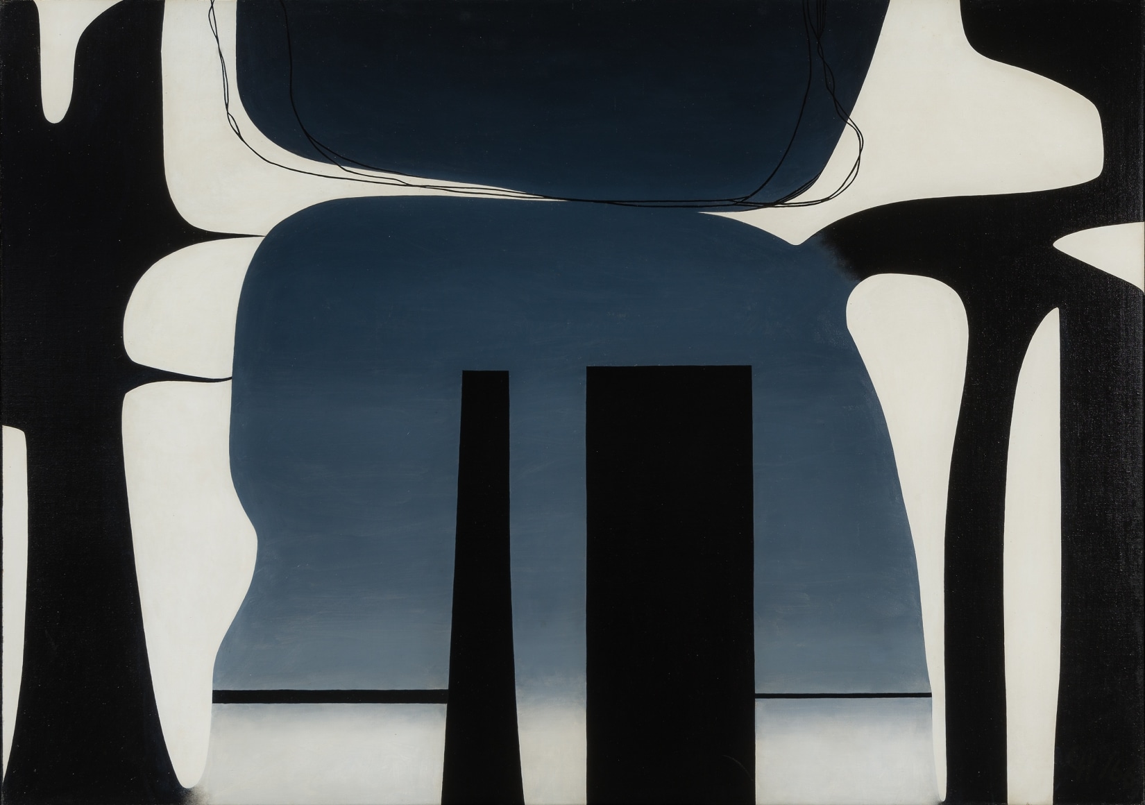 Charles Hougton Howard (1899&ndash;1978), &quot;Untitled No. 3,&quot;&nbsp;1966. Oil on canvas, 33 1/2 x 47 1/2 in.