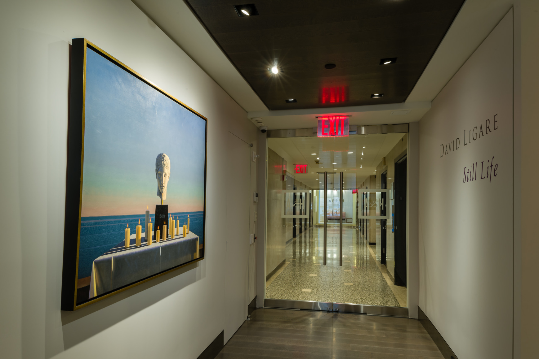 installation view of David Ligare&nbsp;Still Life&nbsp;at Hirschl &amp;amp; Adler Modern, September 12 - October 13, 2018