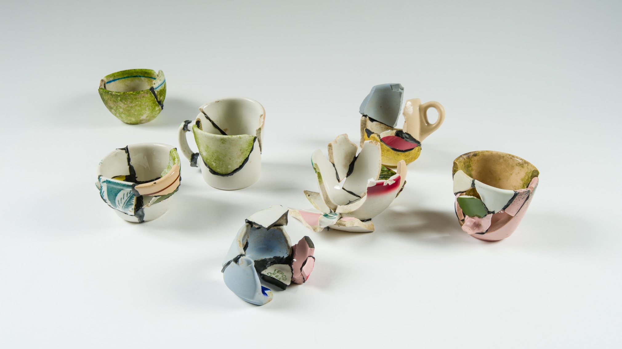 a selection of Tepco beach sculptures made by Maria Elena Gonzalez