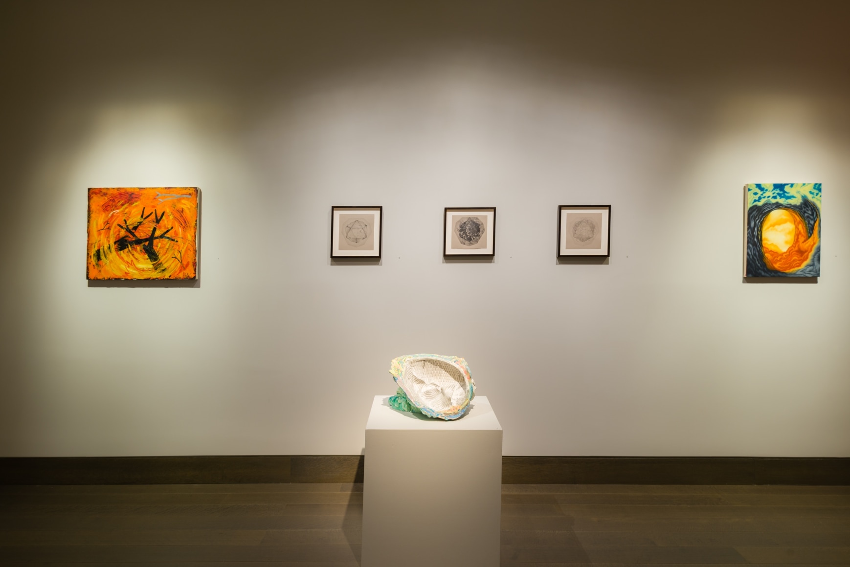 installation view of "Our Secret Fire" at Hirschl & Adler Modern, September 9 - October 8, 2021