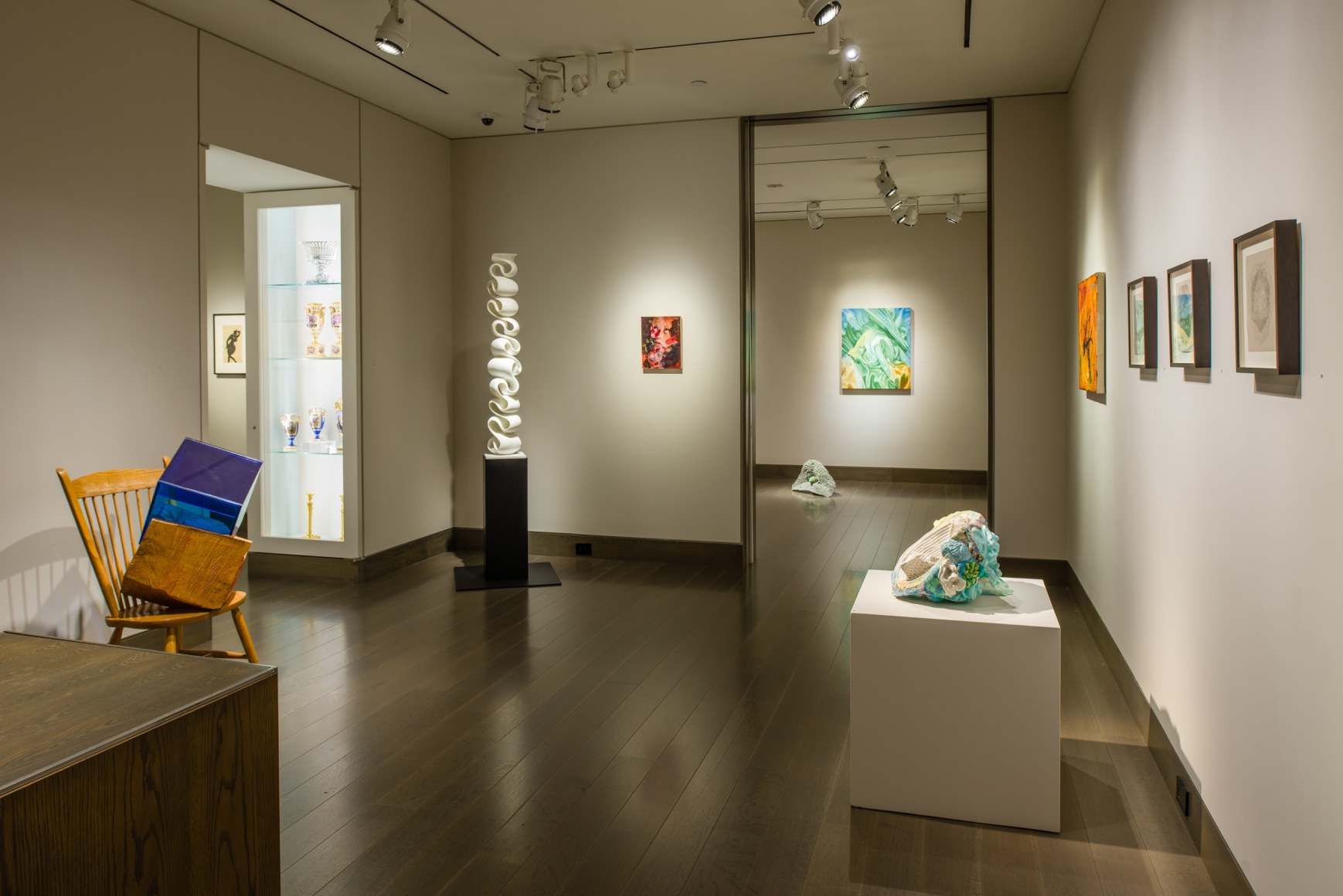 installation view of "Our Secret Fire" at Hirschl & Adler Modern, September 9 - October 8, 2021
