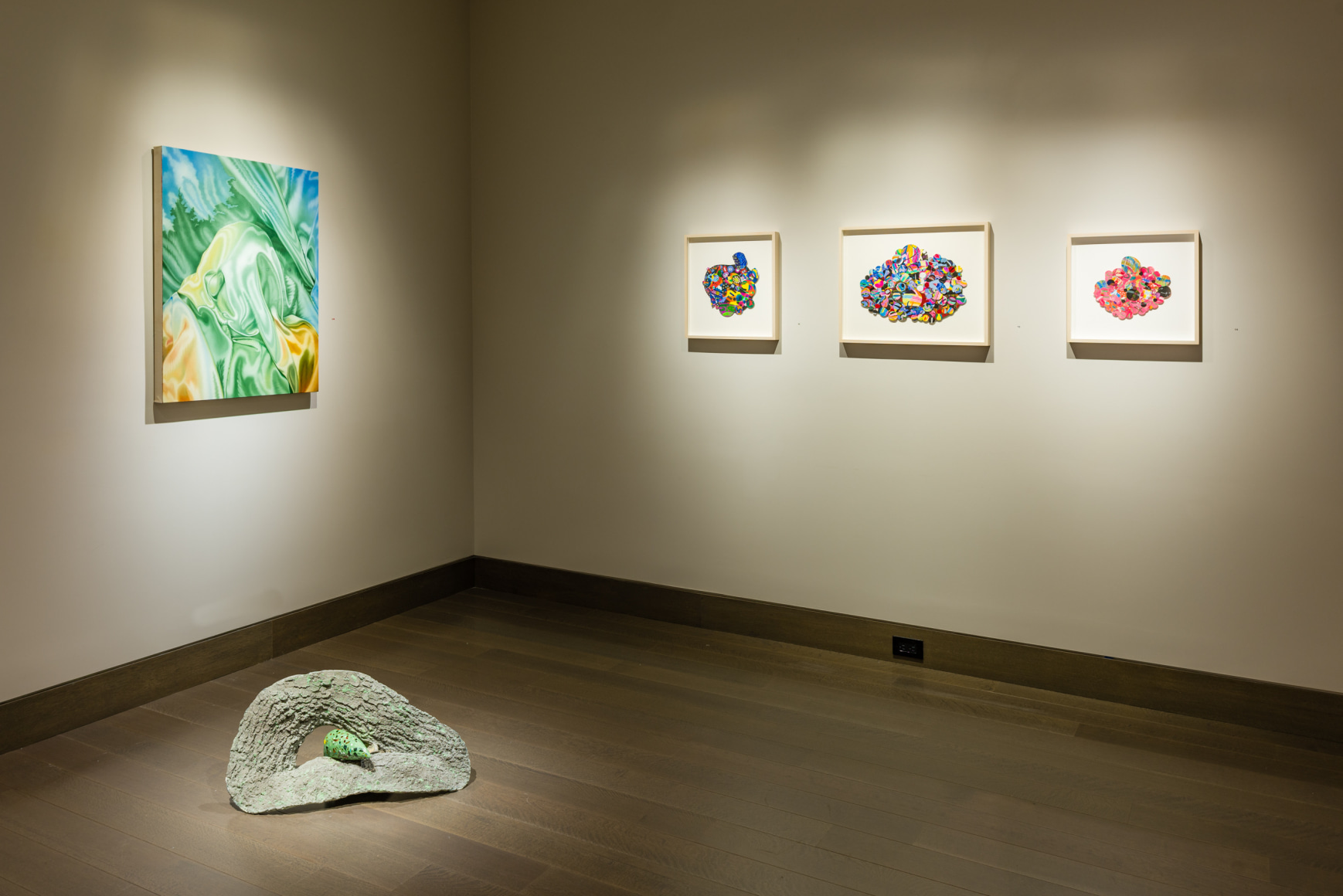 installation view of "Our Secret Fire" at Hirschl & Adler Modern, September 9 - October 8, 2021